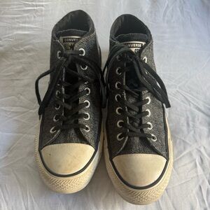 Converse Black High-Top Sneakers